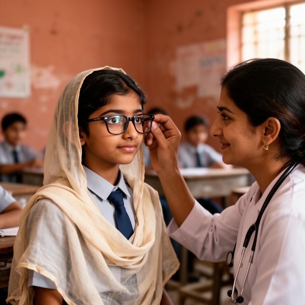 Vision screening program in Pakistan